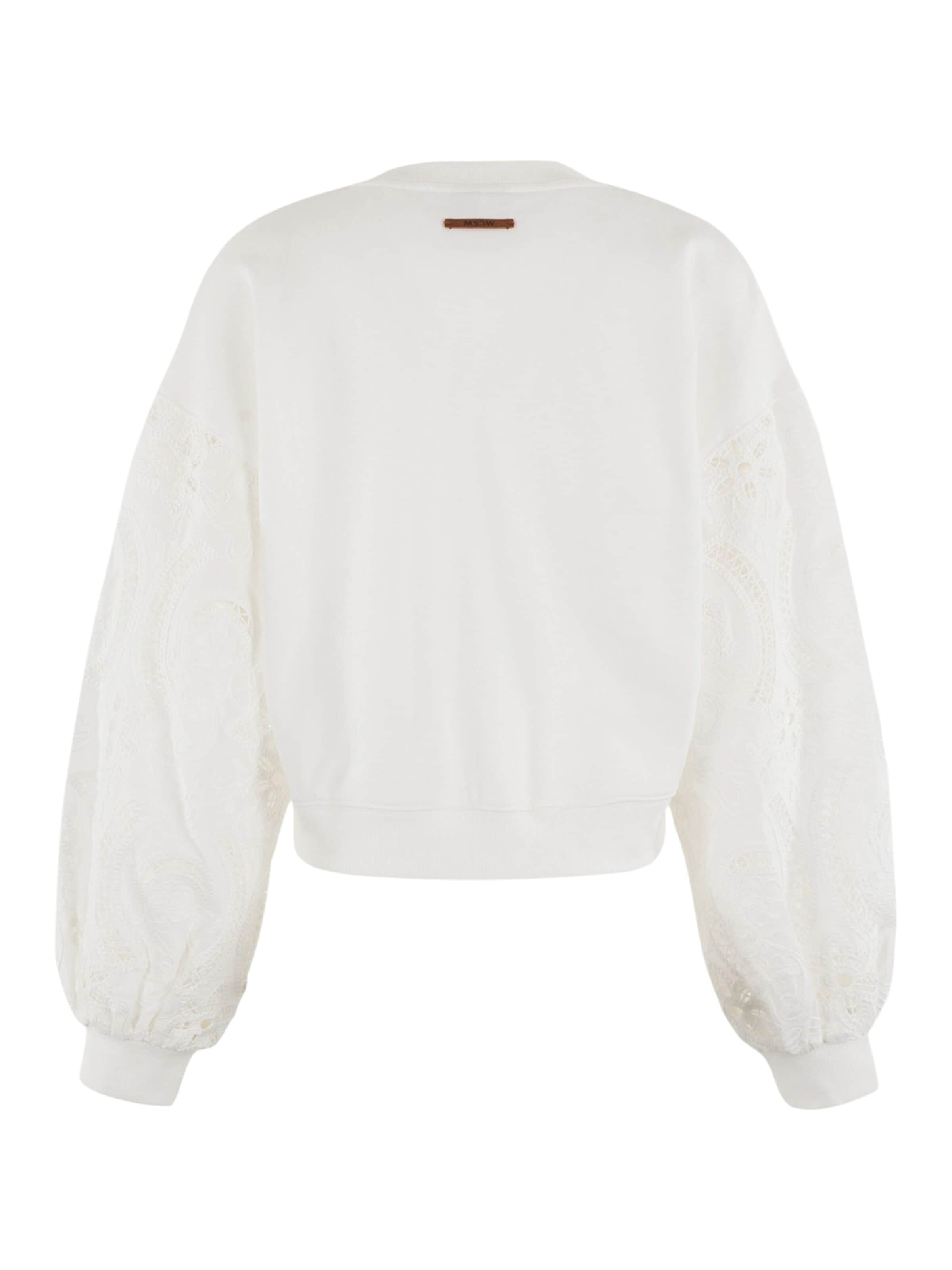MSCW Sweatshirt 'Lacie' in White