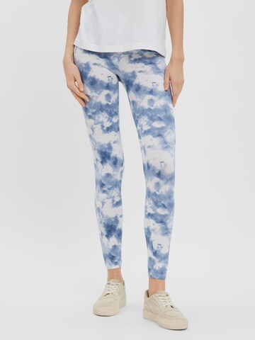 VERO MODA Skinny Leggings 'Maxi' in Blau: predná strana