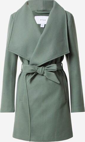 VILA Between-Seasons Coat 'COOLEY' in Green: front