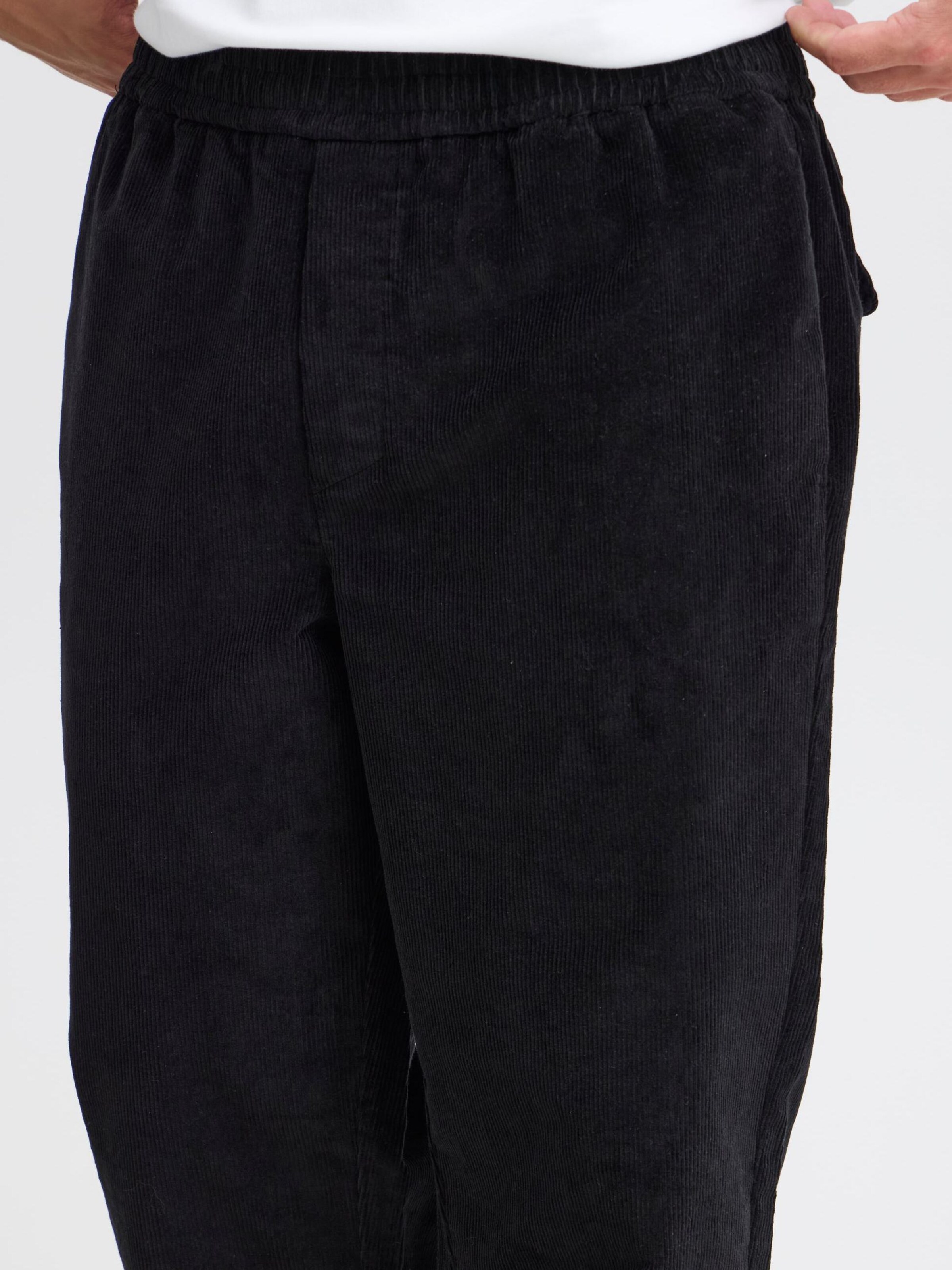 Regular Pantalon chino !Solid en noir