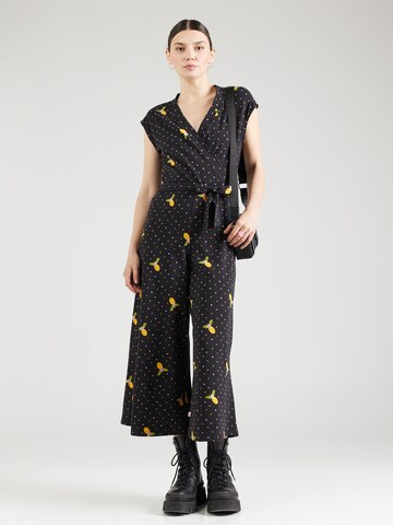 Blutsgeschwister Jumpsuit 'Hello Fritjes' in Black: front