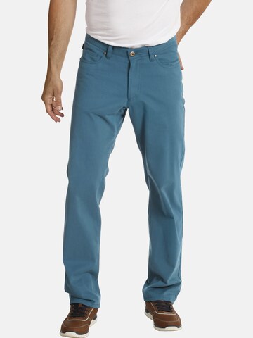 Jan Vanderstorm Regular Pants 'Lorens' in Blue: front