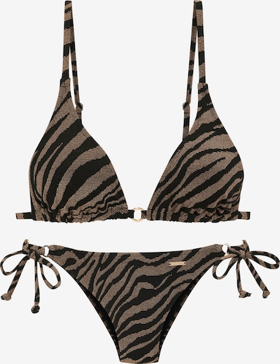 Bruno Banani Bikini värissä ruskea / musta, Tuotenäkymä