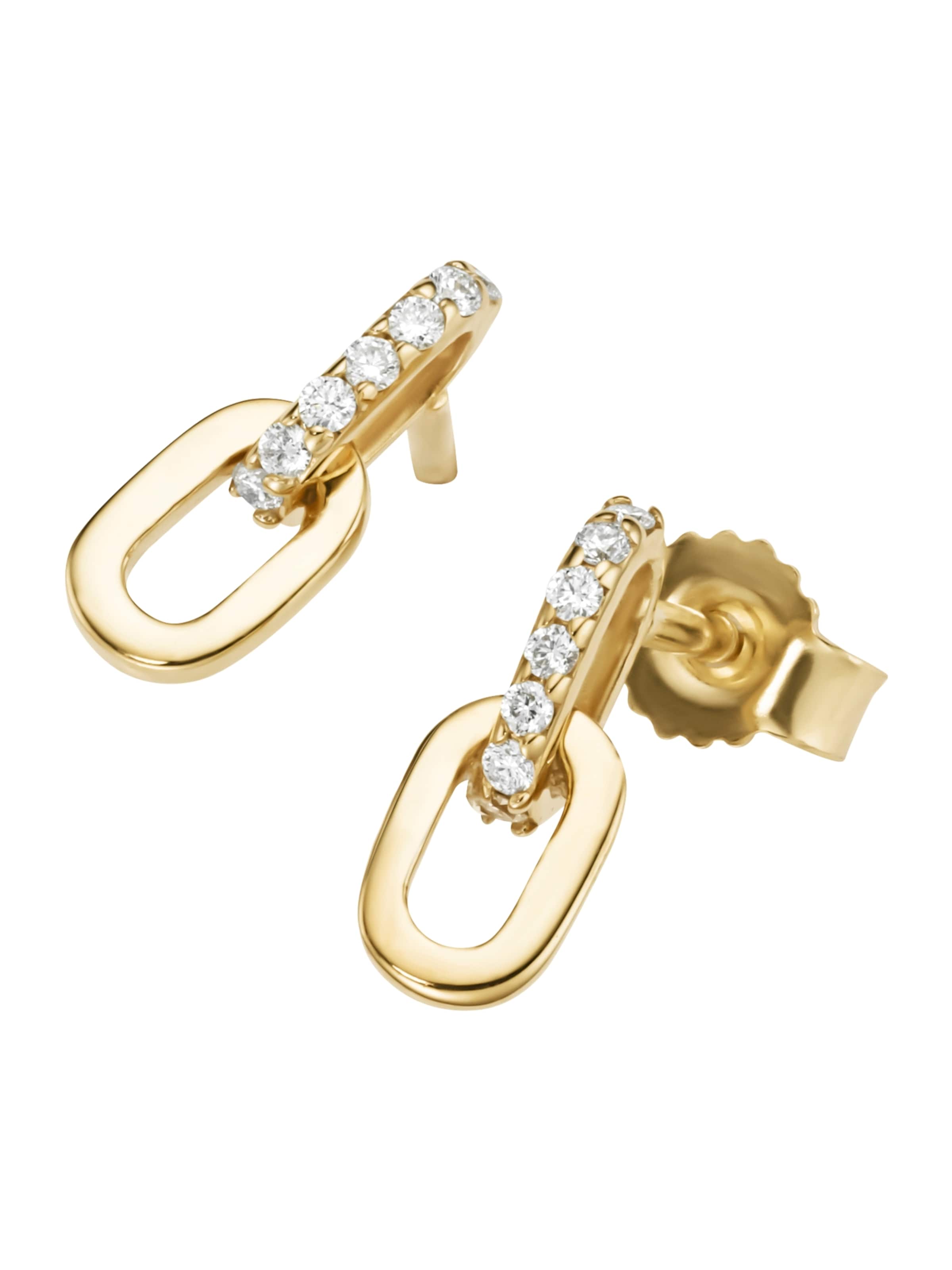 Luigi Merano Ohrringe in Gold: Vorderseite