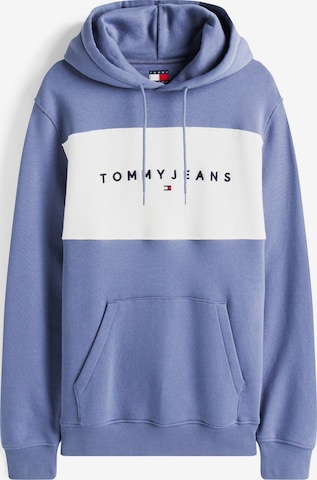 Tommy JeansSweater majica - plava boja: prednji dio