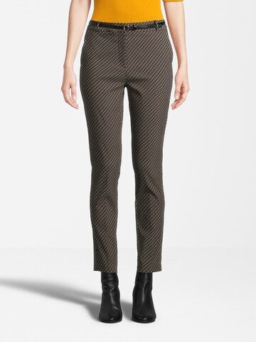 Orsay Slim fit Pants in Brown: front