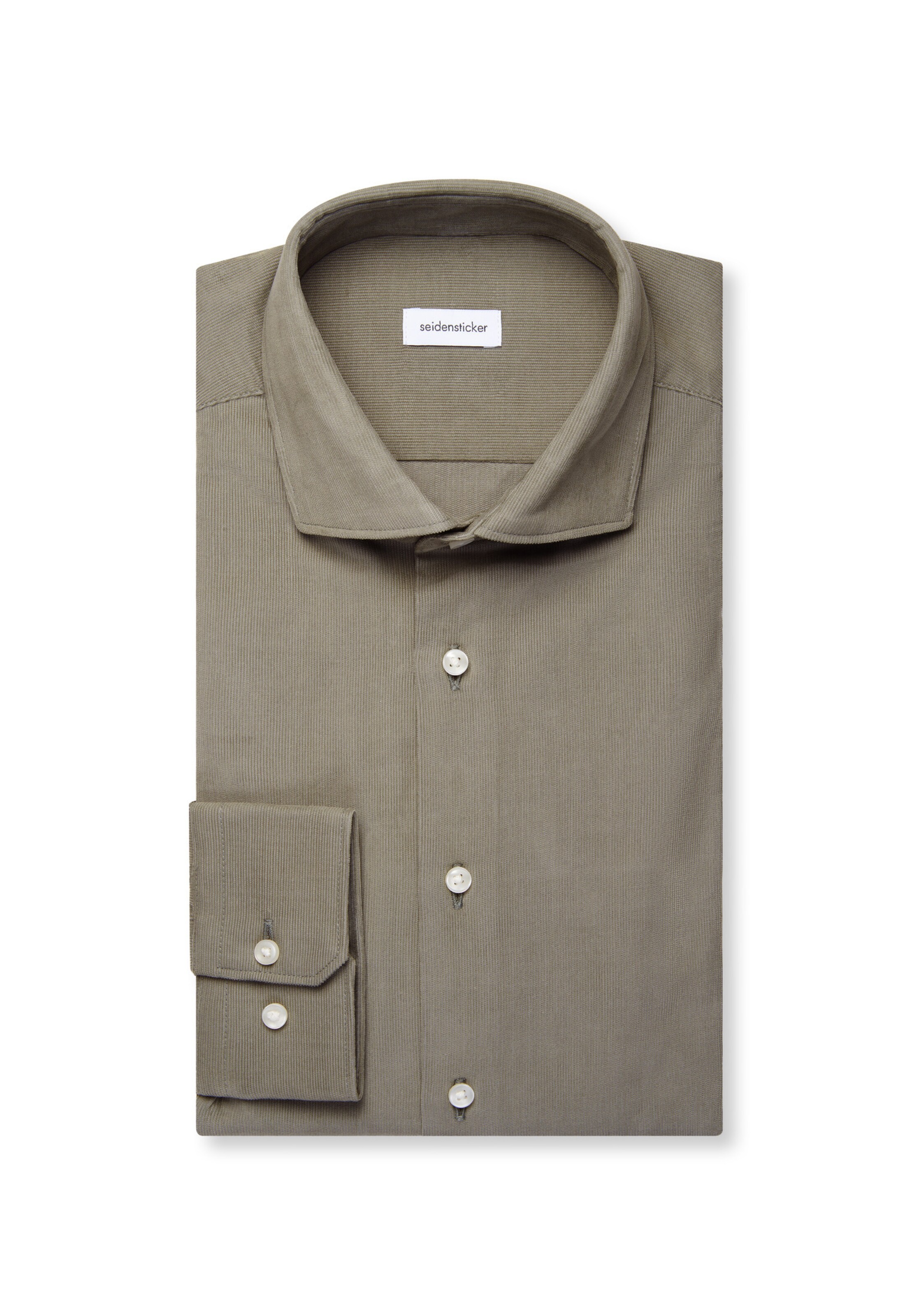 SEIDENSTICKER Regular fit Button Up Shirt in Green