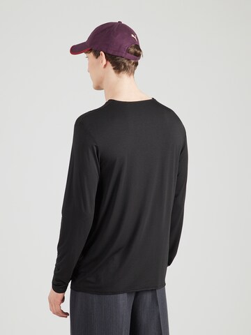 La Martina Μπλουζάκι σε μαύρο: πίσω