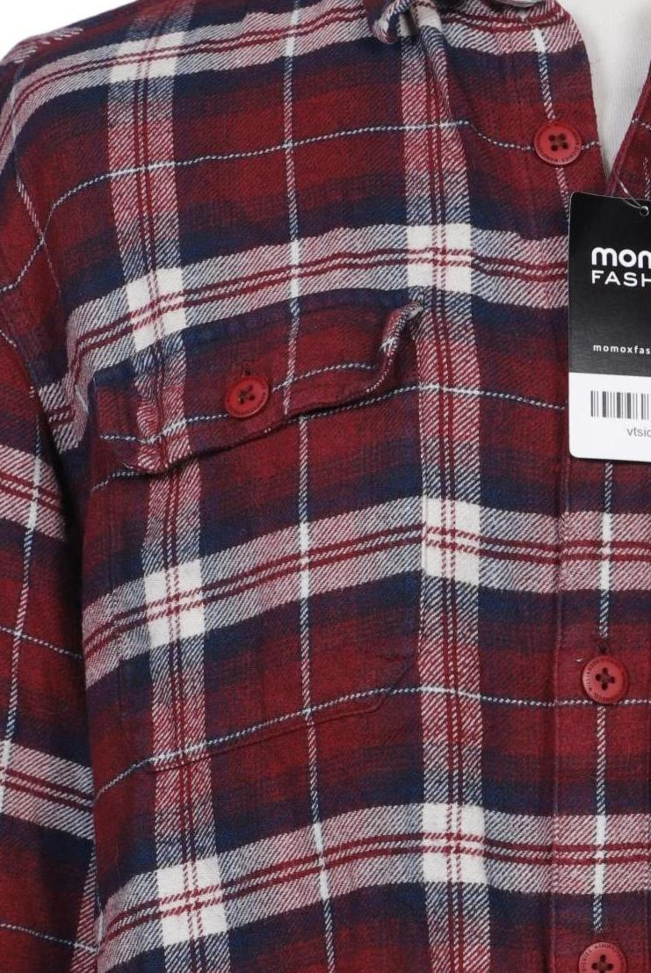 DICKIES Button Up Shirt in XL in Red