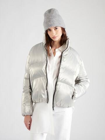 No. 1 Como Between-Season Jacket 'Siri' in White: front