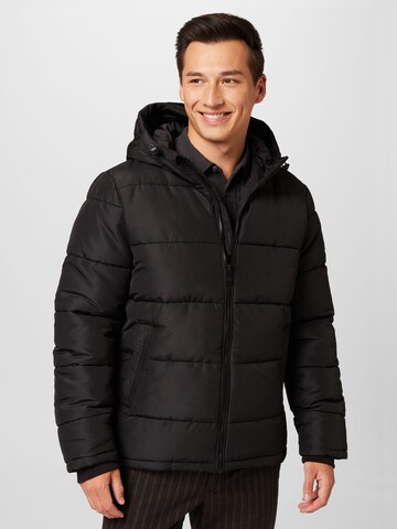 BURTON MENSWEAR LONDON Jacke in Schwarz: Vorderseite