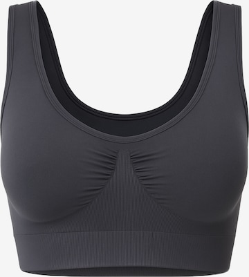 C&City Bustier BH in Grau: Vorderseite