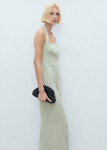 MANGO Wide leg Overalls 'Jumy' in Green