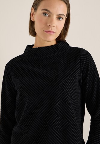 CECIL Sweatshirt in Schwarz