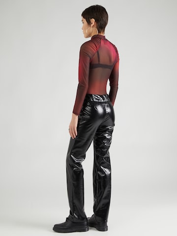 Monki Bootcut Broek in Zwart