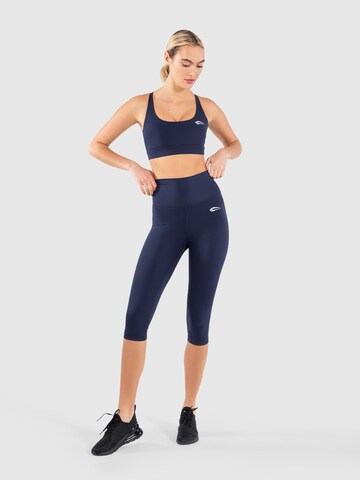 Smilodox Skinny Workout Pants ' Advanced Affectionate ' in Blue