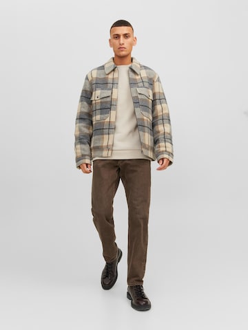 JACK & JONES Collegepaita 'Bradley' värissä beige