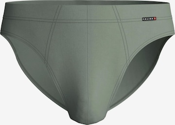 Slip 'Evolution' di CALIDA in grigio: frontale