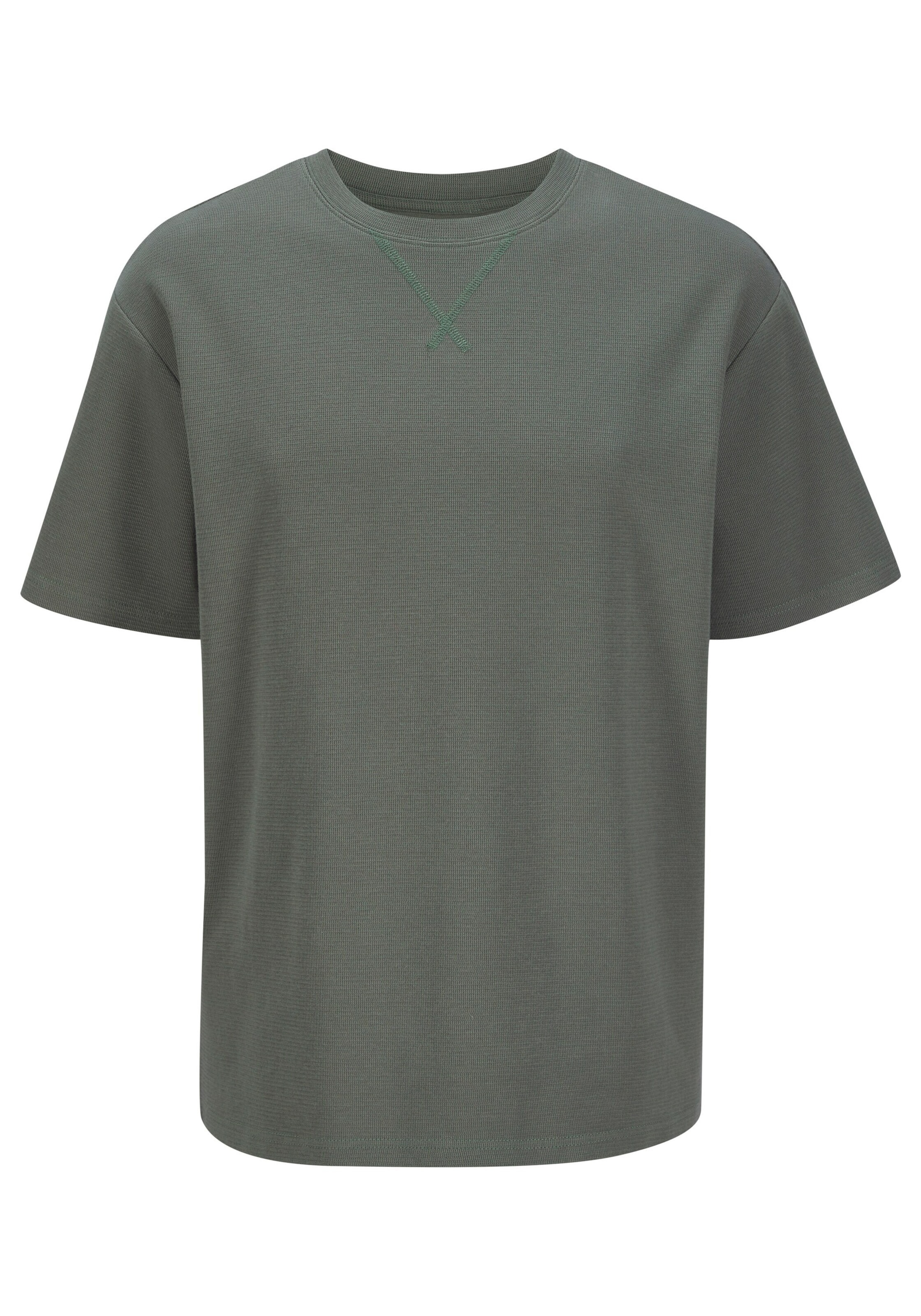 JOHN DEVIN Shirt in Green: front