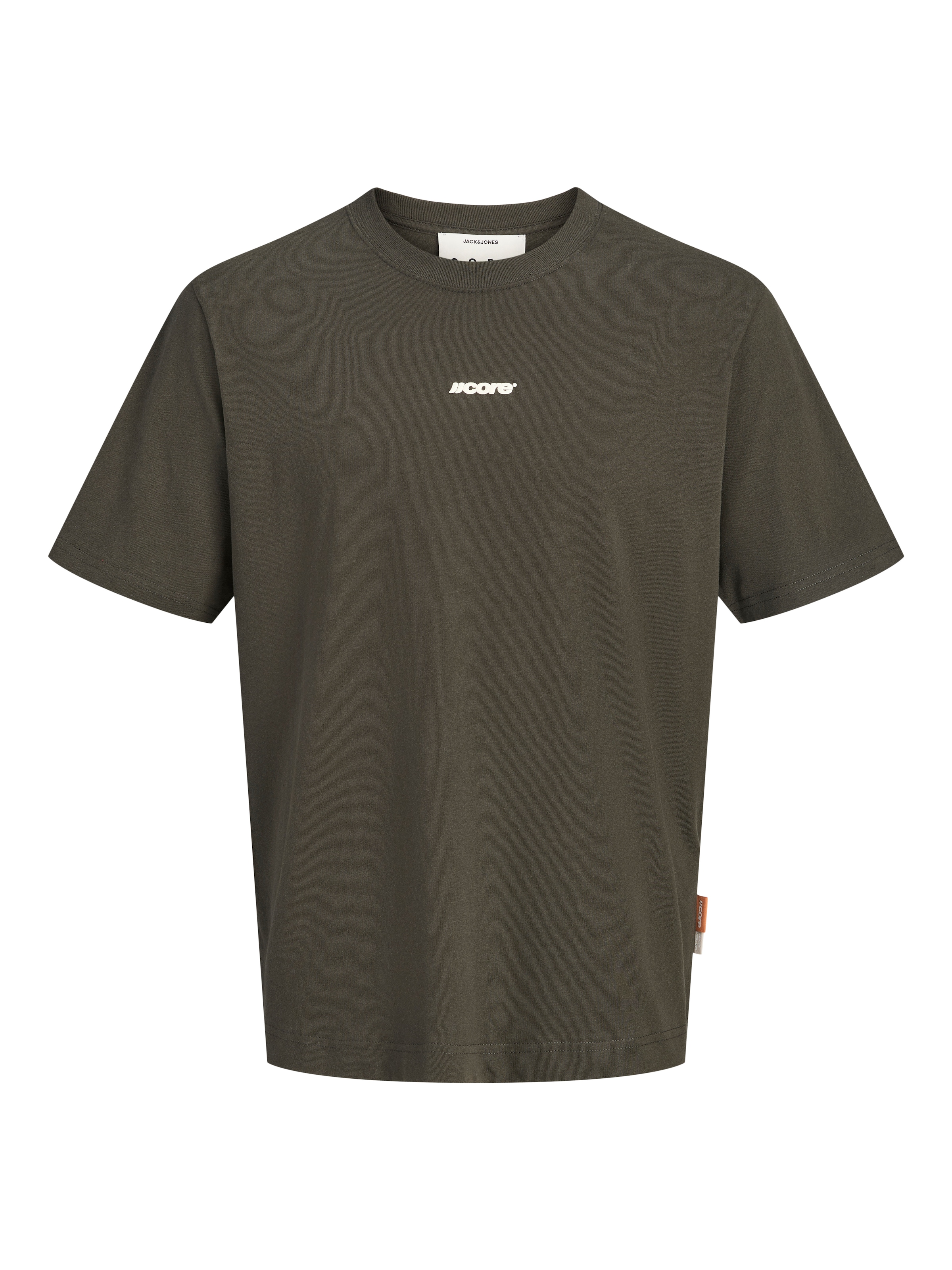 Maglietta 'JCOCLUB' di JACK & JONES in grigio: frontale