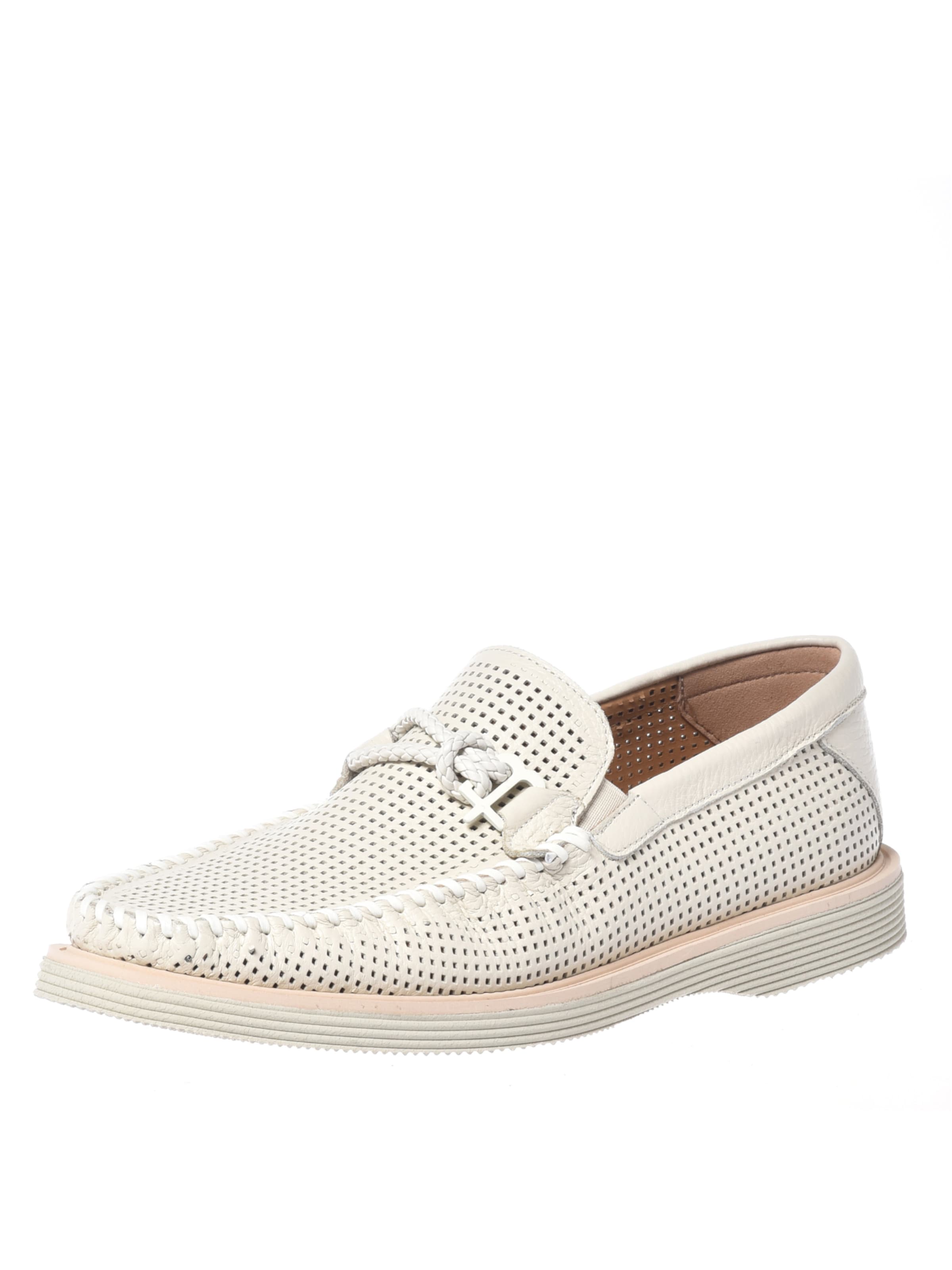 BALDININI Mocassins in Wit: voorkant