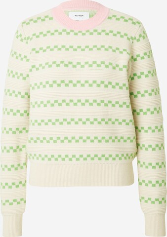 NÜMPH Sweater 'TATE' in Green: front