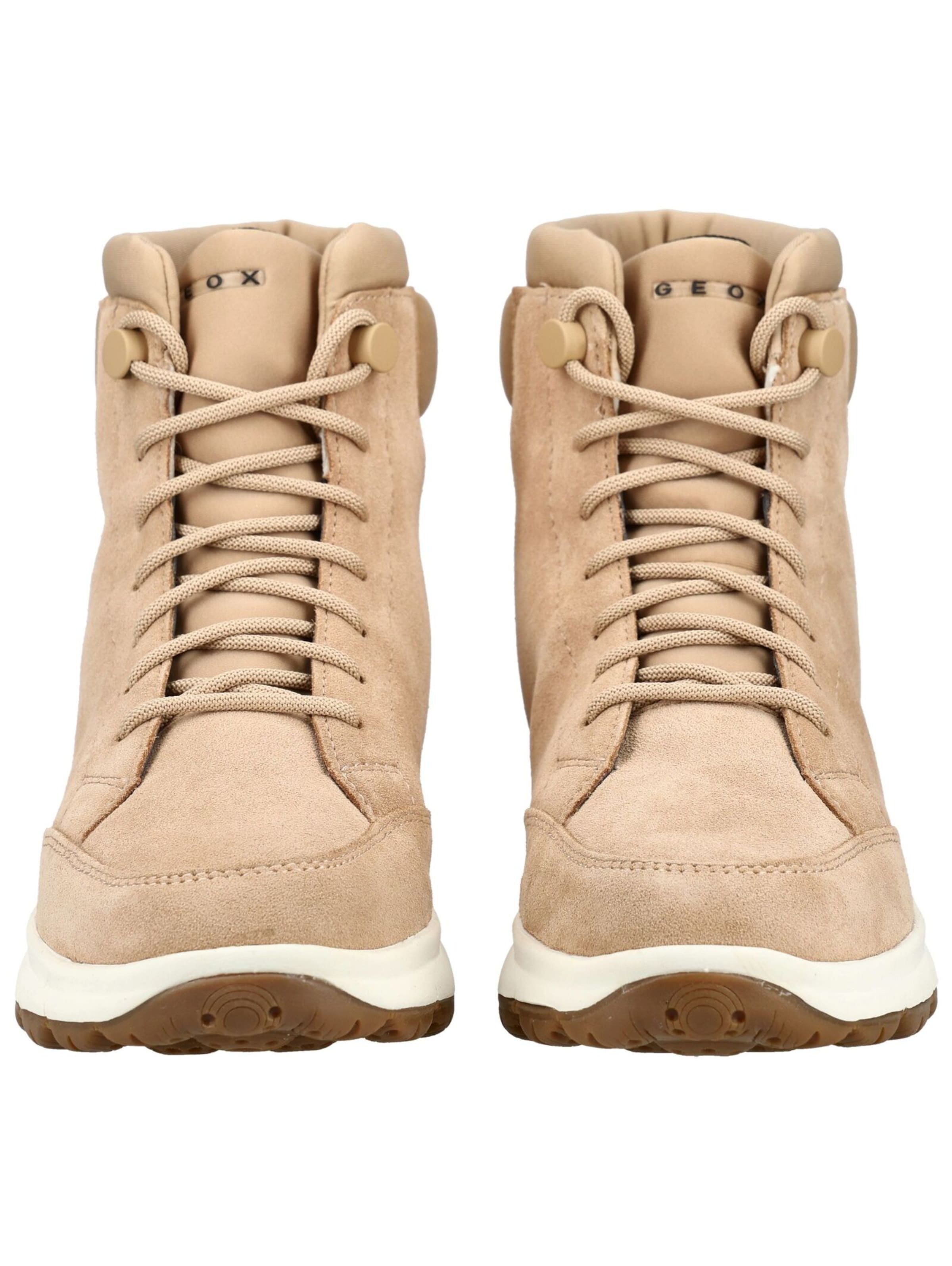 Stivaletto stringato di GEOX in beige: frontale