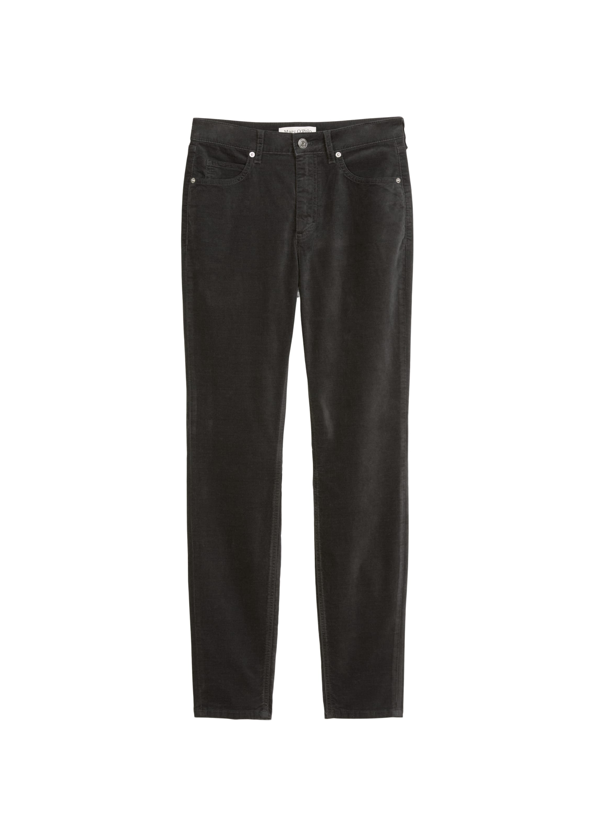 Marc O'Polo Trousers 'Alkea' in Grey: front