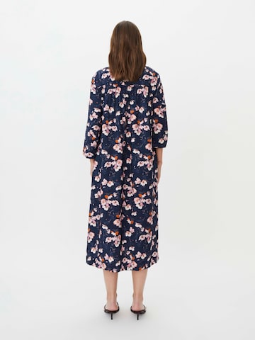 Robe 'Navine' Masai en bleu
