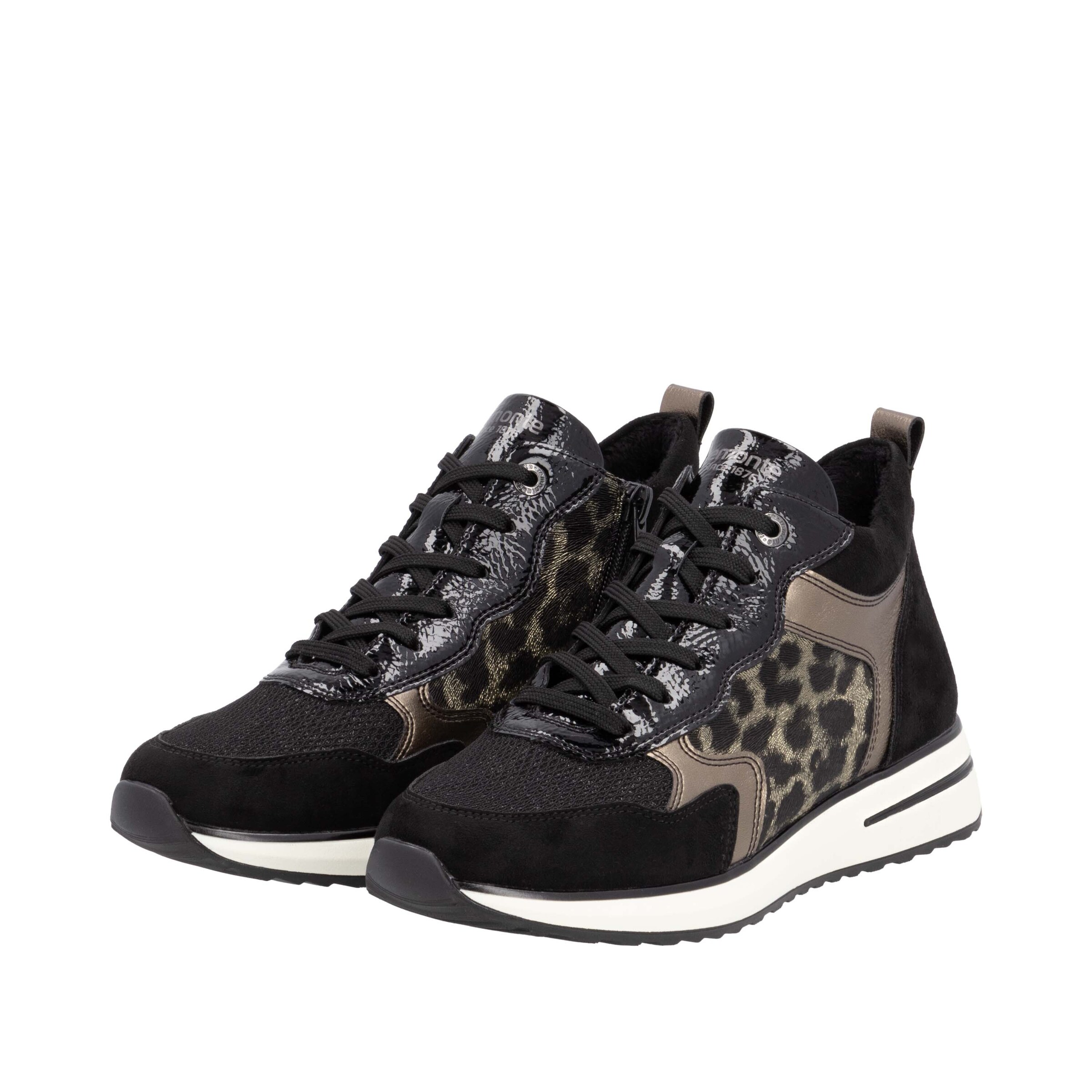 Baskets basses REMONTE en noir