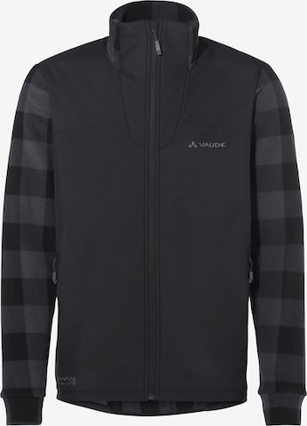 VAUDE Outdoorjas 'Minaki' in Zwart: voorkant
