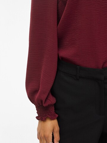 Chemisier 'VIMAY' VILA en rouge