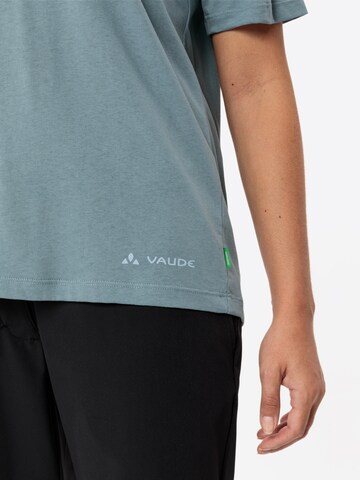 VAUDE Performance shirt 'W  Cyclist Casual ST' in Blue