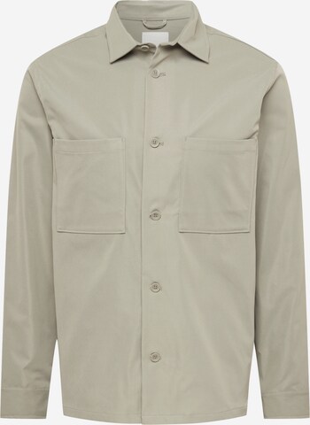 !Solid Between-Season Jacket 'Cas' in Green: front