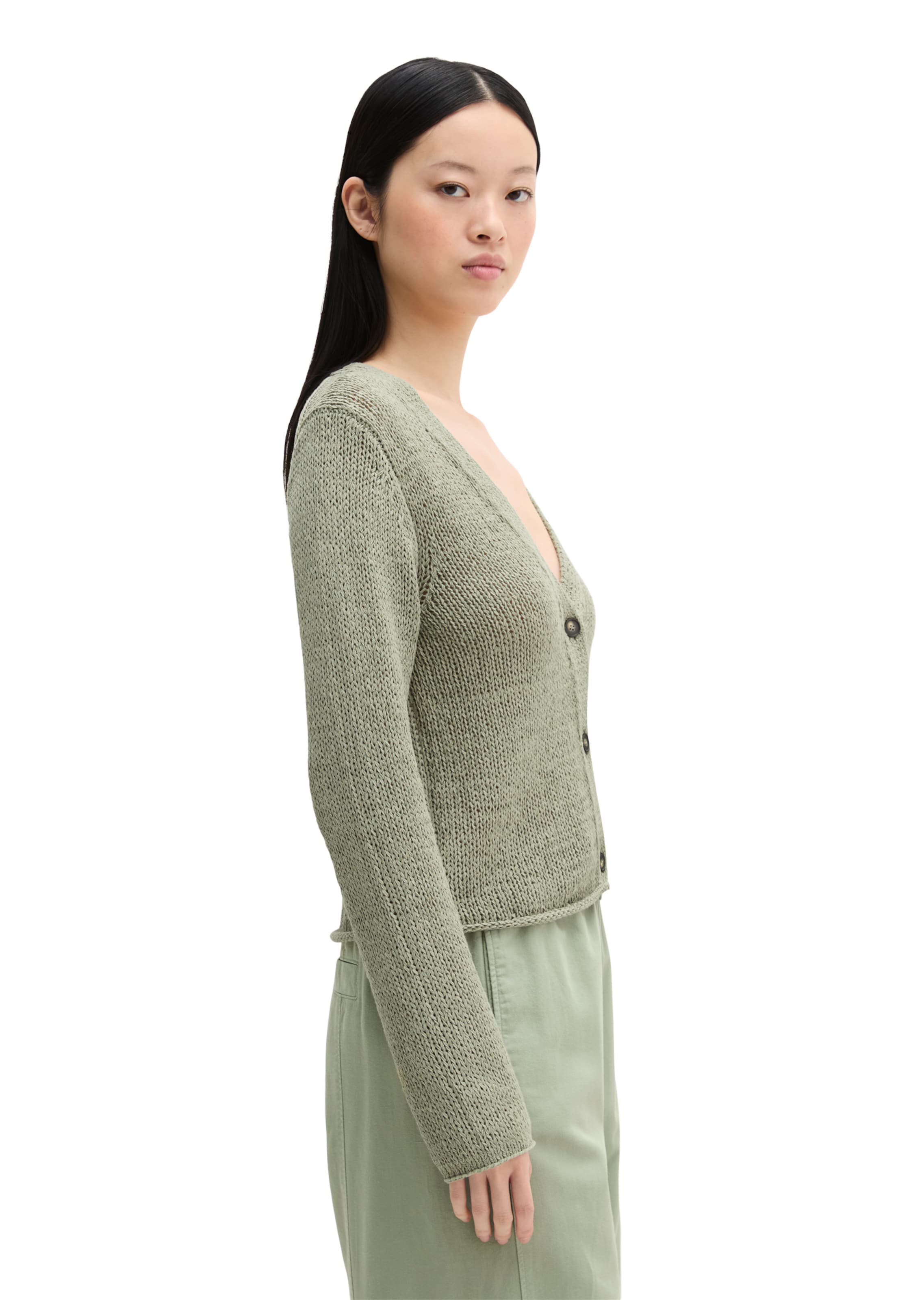 Marc O'Polo Strickjacke in Grün