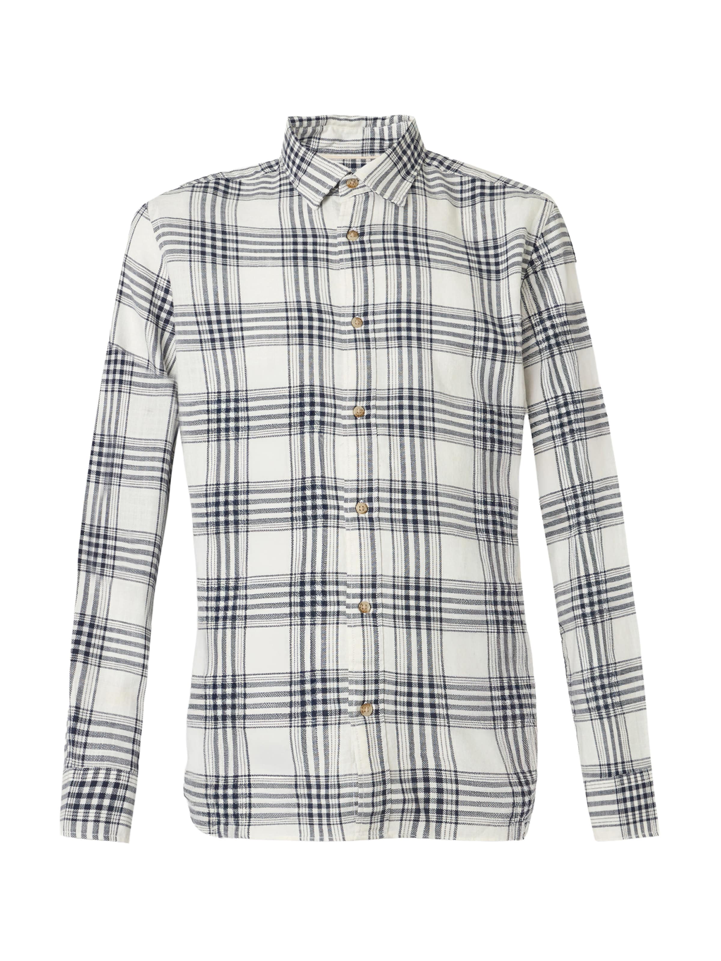 JACK & JONES - Ajuste regular Camisa 'JJEDOVER' en blanco: frente