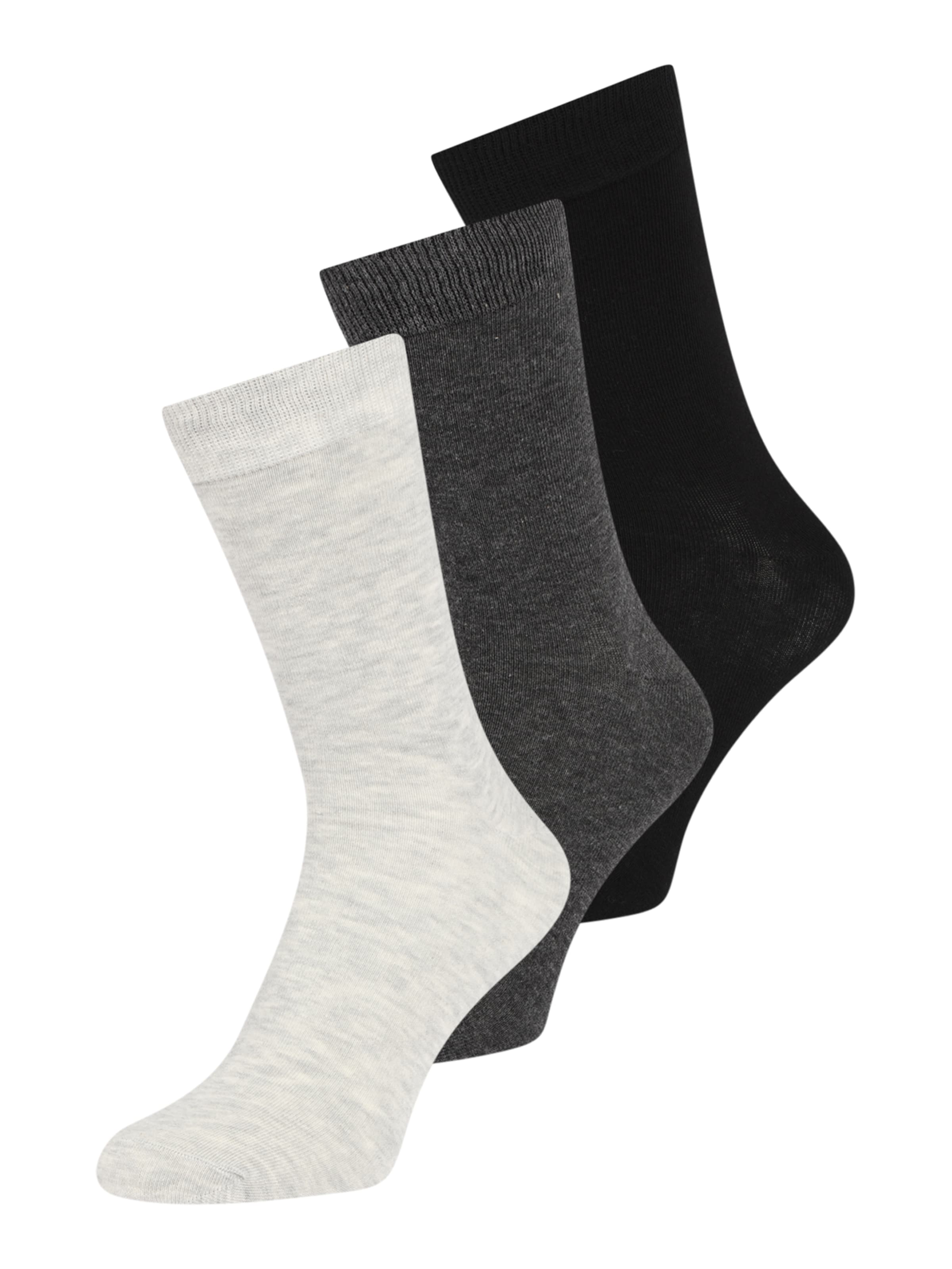 Jack & Jones Plus Ponožky 'Jacrafael' - Sivá: predná strana