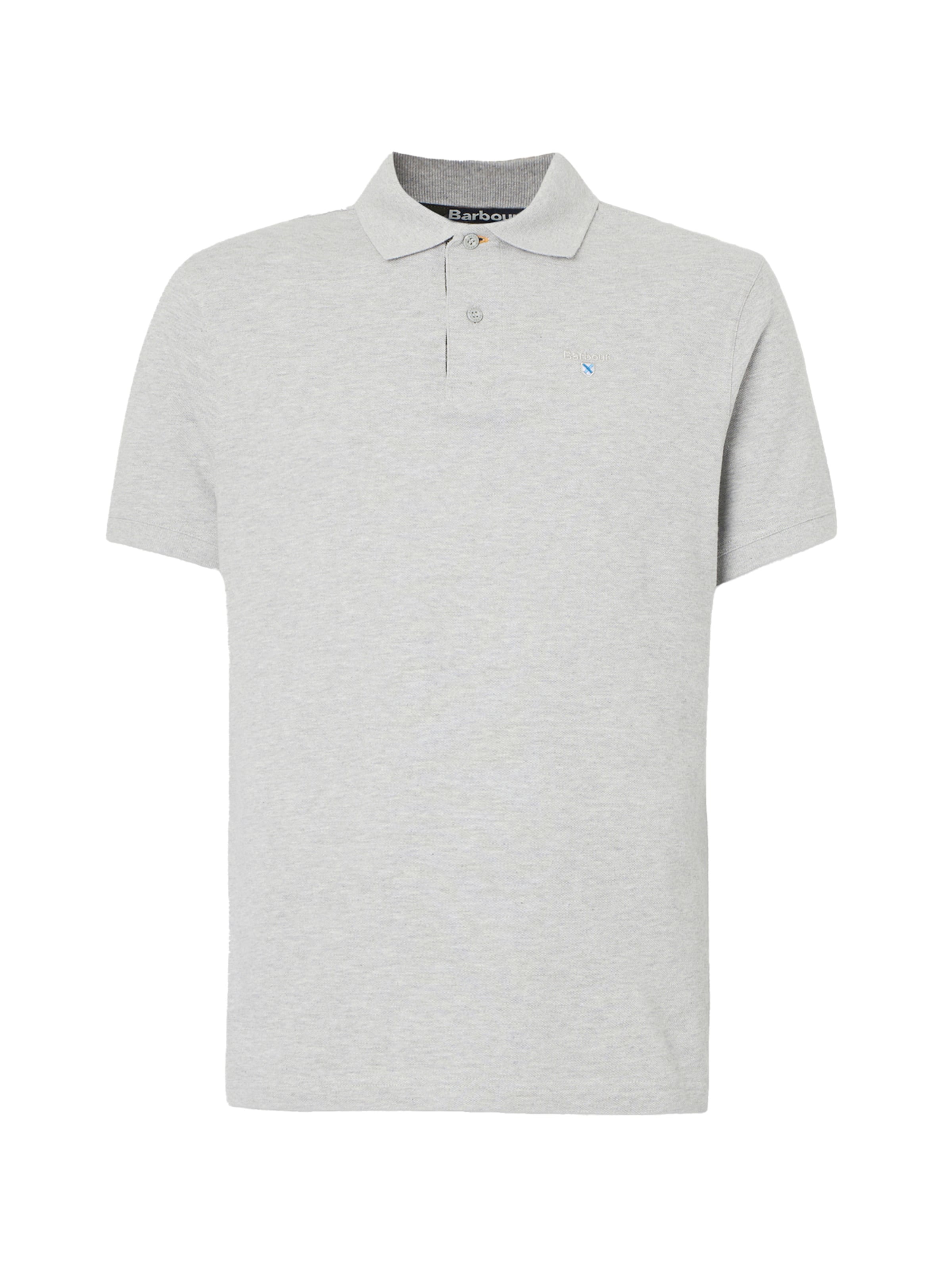 Barbour Tričko 'Tartan' - Sivá: predná strana