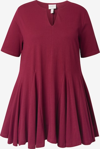 Ulla Popken Shirt in Rot: Vorderseite