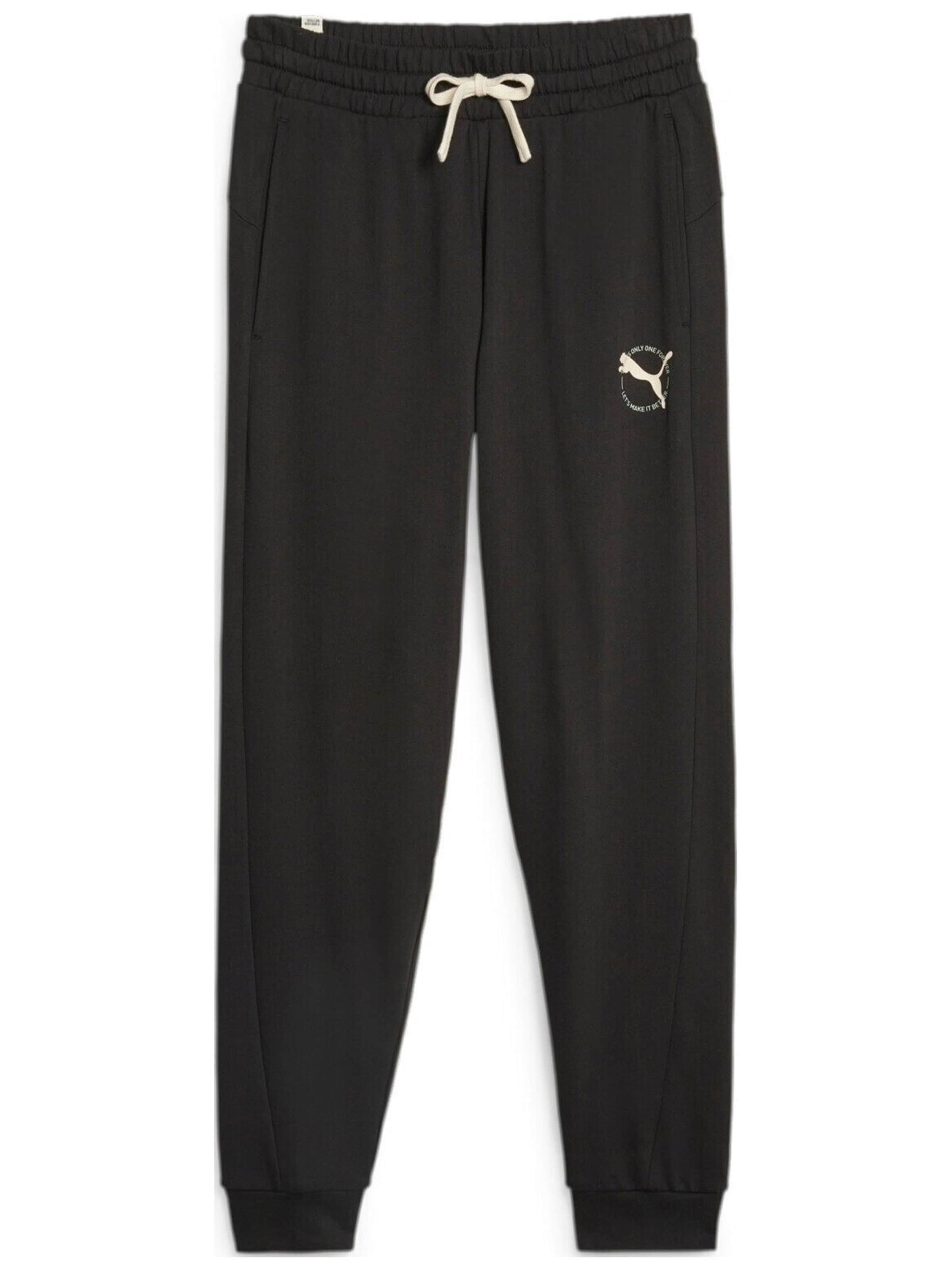PUMA Regular Sporthose 'Puma Better Sportswear Sweat'‌‌‌‌‌ in Schwarz: Vorderseite