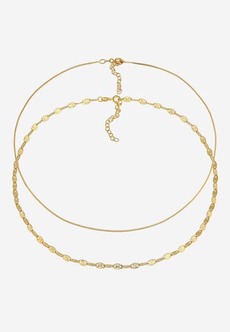 ELLI Ketting 'Valentino' in Goud