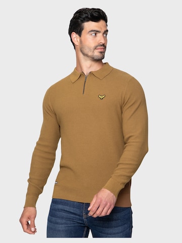 Threadbare Sweater 'Bintcliff' in Brown: front