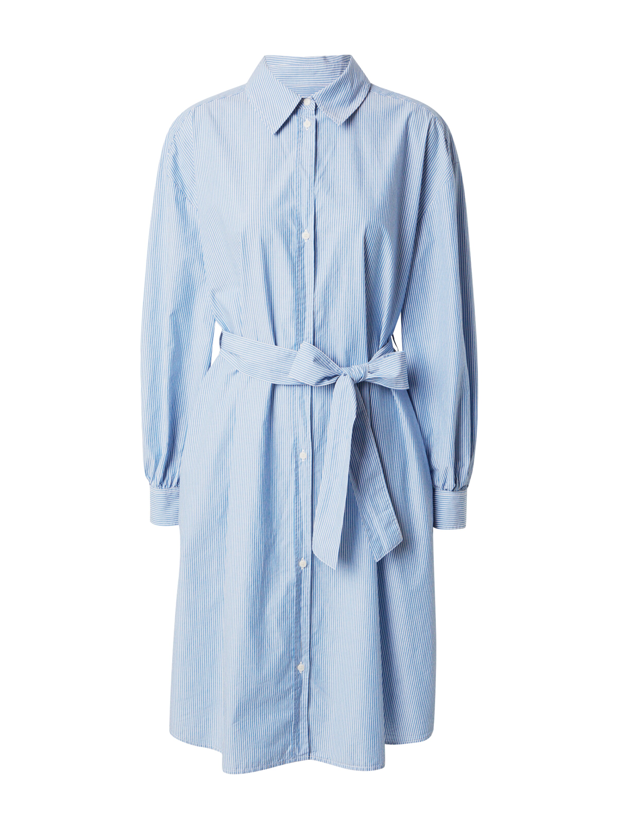 ARMEDANGELS - Vestidos camiseiros 'SURIAANA' em azul: frente