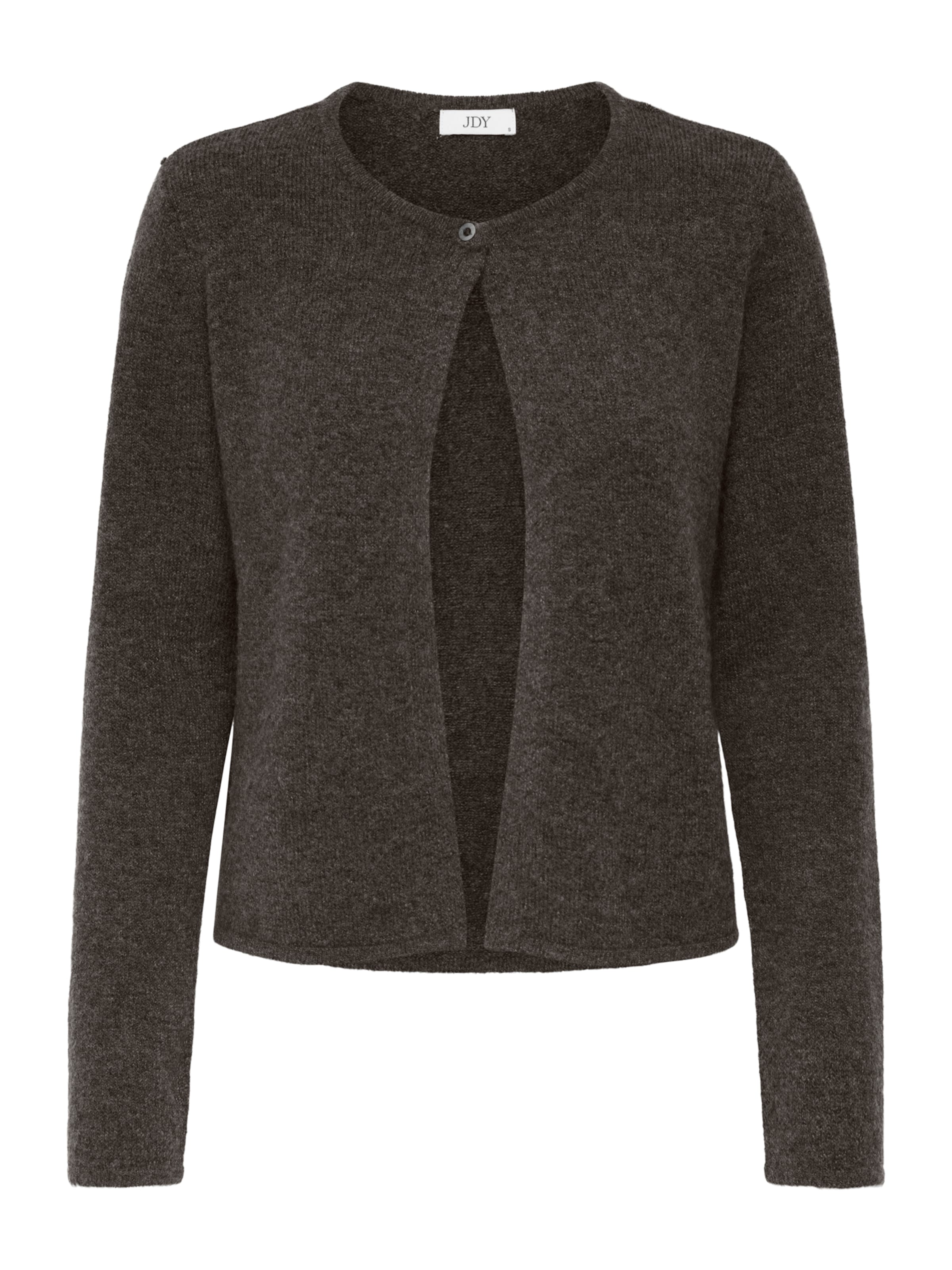 JDY Strickjacke 'RUE' in Braun: Vorderseite
