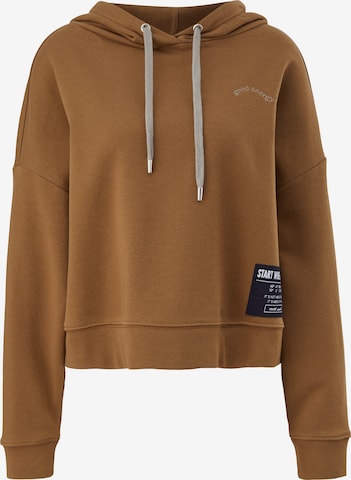 comma casual identity Sweatshirt in Braun: front