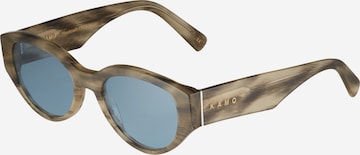 Lunettes de soleil '606' KAMO en beige : devant