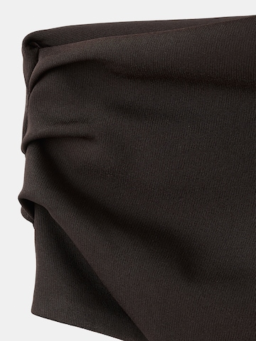 MANGO Šaty 'DELIA' - Hnedá