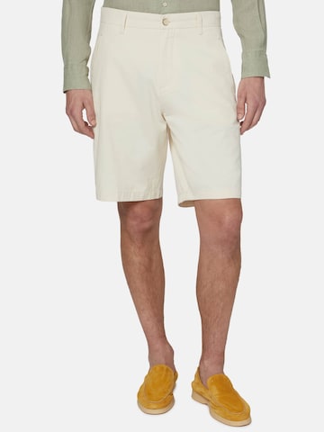 Boggi Milano Slimfit Broek in Beige: voorkant