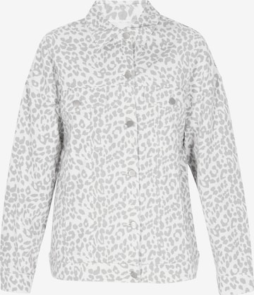 NALLY Välikausitakki värissä valkoinen: etupuoli