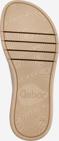 GABOR Pantolette in Lila